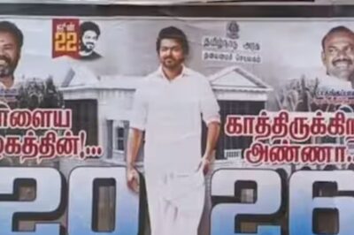 Posters Of ‘Vijay For CM’ Appear On Madurai Walls As His 49th Birthday Approaches