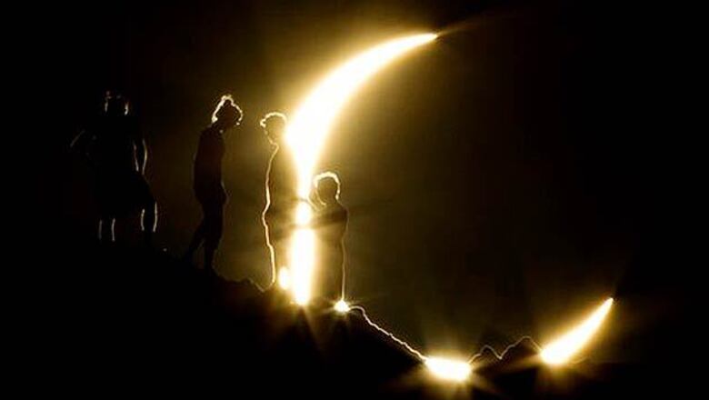 Solar eclipse: Rare 'ring of fire' dims skies