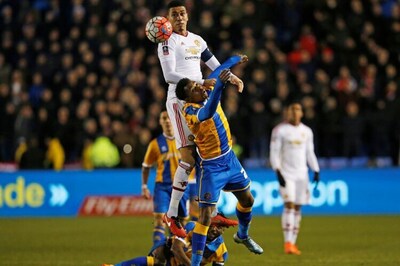 Relief for Louis Van Gaal as Man United march into FA Cup last eight