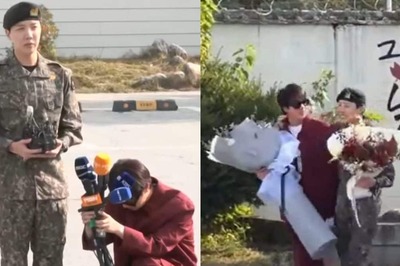 BTS' J-Hope Discharged From Military; Jin Goes Down on One Knee For Him | Pics, Videos Go Viral