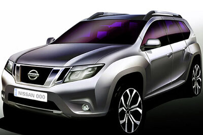 Nissan releases sketch of the Terrano SUV; coming to India this year