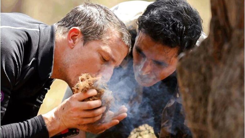 Akshay Kumar Shares Glimpse from 'Into The Wild' Episode with 'Rasode Mein Kaun Tha' Caption