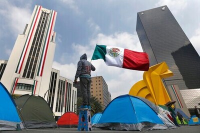 Mexican Leader: Protesters Welcome To Camp Near His Office