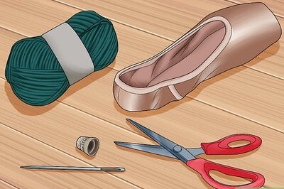 How to Darn Pointe Shoes