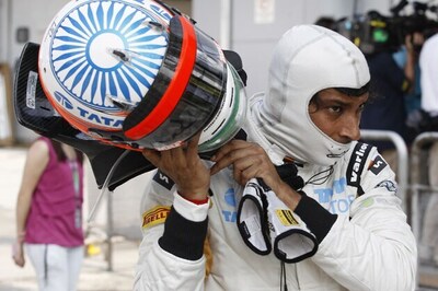 Vettel blames Narain for collision