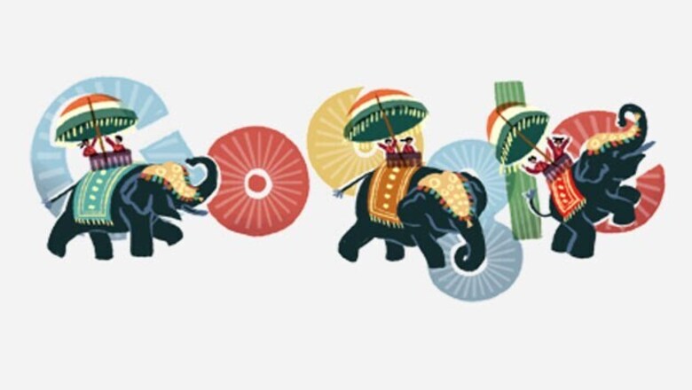 Google doodles the Republic Day of India