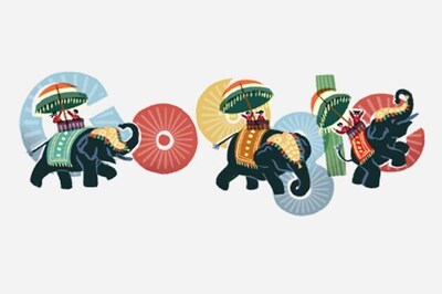Google doodles the Republic Day of India