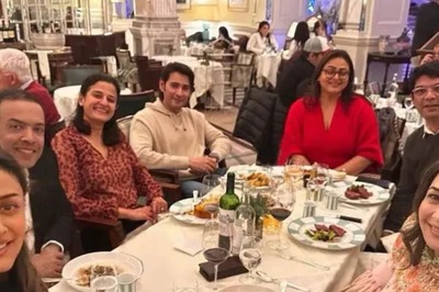 Mahesh Babu Enjoys Dinner With Wife Namrata Shirodkar And Family In London, See Pics