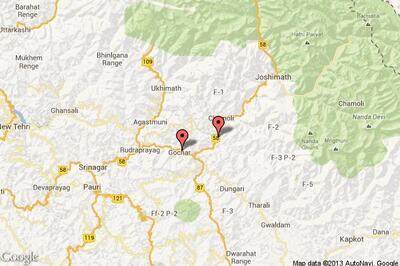 Overnight rains block Badrinath highway near Nandprayag and Gauchar