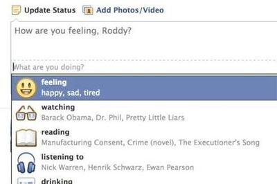 Facebook will soon let you post emoticons as status messages