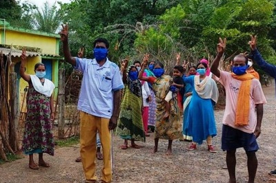 Tribal-dominated District in Chhattisgarh Creates History, Achieves 100% Vaccination of Adult Population