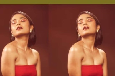 Kannada Actress Chaithra Achar Ups The Glam Quotient In Red Dress; See Pics