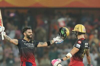 IPL 2023: Virat Kohli's Century, Faf du Plessis' Half-century Helps RCB Beat Sunrisers Hyderabad by 8 Wickets