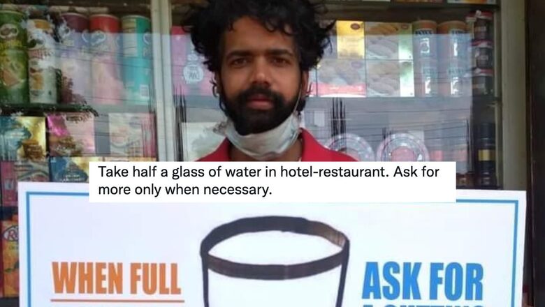 IAS Officer Shares Message About Importance of Saving Water, Internet Lauds His Idea