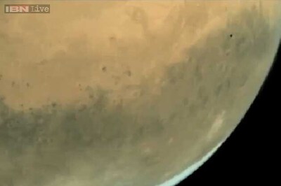 ISRO's Mars Orbiter Mangalyaan spots satellite Phobos
