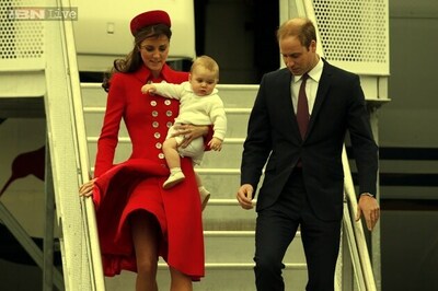 Snapshot: Prince George joins William-Kate for their tour of Australia and New Zealand