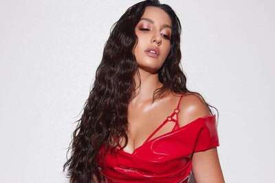 Nora Fatehi Shines Bright in Manish Malhotra's Majestic Creation