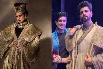 Rekha’s Attire for Vogue Dubai Originally Made for Karan Johar’s Takht? Find Out