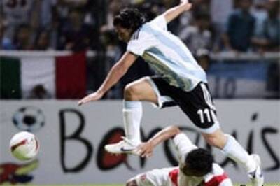 Argentina, Mexico enter Copa America semis