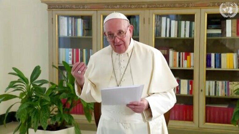 Pope To UN: Use COVID Crisis To Come Out Better, Not Worse