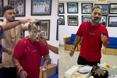 Prithvi Shaw, Axar Patel Smash Cake on Rishabh Pant's Face as He Celebrates 26th B'day at NCA - WATCH