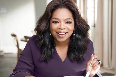 Oprah Winfrey Falls on Stage While Talking About Balance, Watch Video