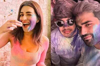 Kriti Sanon Celebrates Holi In London With Rumoured Boyfriend Kabir Bahia? Know Here