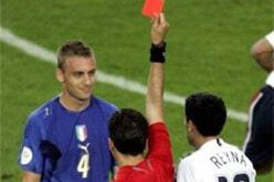 Harsh punishment awaits De Rossi
