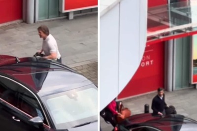 Tom Cruise Almost Jumps In Rishi Sunak's Car In London. Video Is Now Crazy Viral