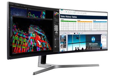 Samsung Launches 32:9 Curved QLED Monitor in India For Rs 1,50,000