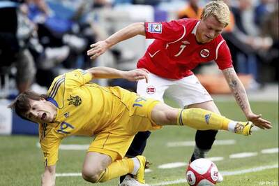 Ukraine beat Norway 1-0 in friendly