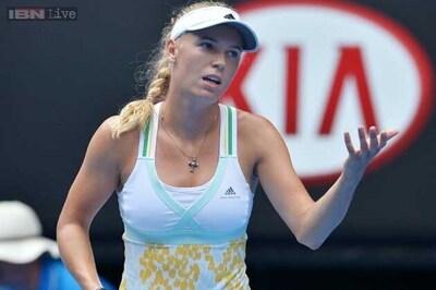 Caroline Wozniacki crashes out in Melbourne