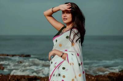 Actress Anikha Surendran Looks Adorable in Yellow Saree, See Pics