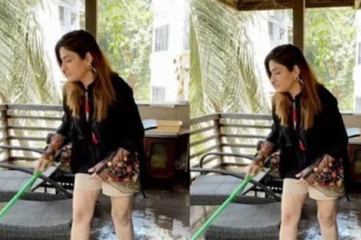 Throwback Thursday: When Raveena Tandon Did Household Chores With Makeup During Lockdown