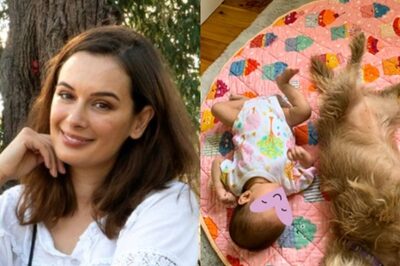 Evelyn Sharma Shares Adorable Pic of Newborn Daughter Sleeping Next to Her Dog; See Here