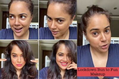 Sameera Reddy Goes For A Look Change In Her 'Lockdown Bun To Fun Makeup' IGTV Session