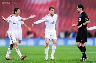 Cristiano Ronaldo facing three-game ban in La Liga