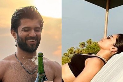 Rashmika, Vijay Deverakonda Wish Happy New Year With Sexy Beach Pics; Fans Say 'They Are Together'