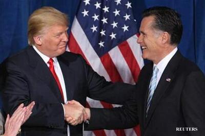 US: Romney plays Trump card in Las Vegas