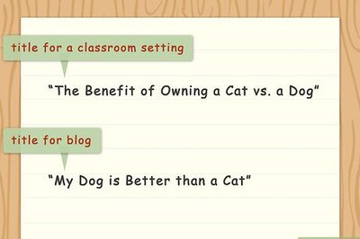 How to Write a Title for a Compare and Contrast Essay