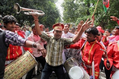 UP: Child killed during SP leader's victory celebration