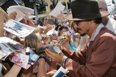 Johnny Depp's got the write stuff