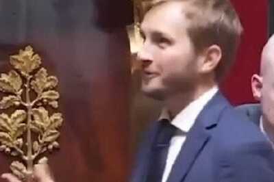 Watch: Far-Left French MP Refuses To Shake Hands With Right-Wing Lawmaker, Makes Rock-Paper-Scissors Motion