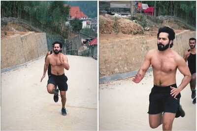 Varun Dhawan Impresses Netizens by Running Up a Slope in Arunachal Pradesh, Flaunts Toned Body