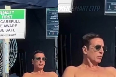 Akshay Kumar Enjoys Sunbathing On 'Jolly LLB 3' Set During Scorching Summer; Video Goes Viral