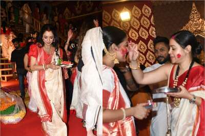 Rupali Ganguly, Sumona Chakravarti And Others Play Sindoor Khela On Last Day Of Durga Puja; See Photos