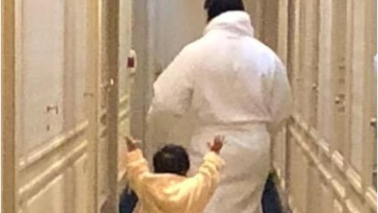 Kareena Kapoor Shares Pic of Taimur and Saif Ali Khan from Indoors, Urges Fans to Stay Home