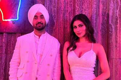 Mouni Roy Teases 'Something Exciting' With Diljit Dosanjh, Leaves All Excited As She Poses With Punjabi Star