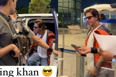 Shah Rukh Khan Looks Dapper In An Orange Jacket, Set To Get Honored At Locarno Film Festival | Watch